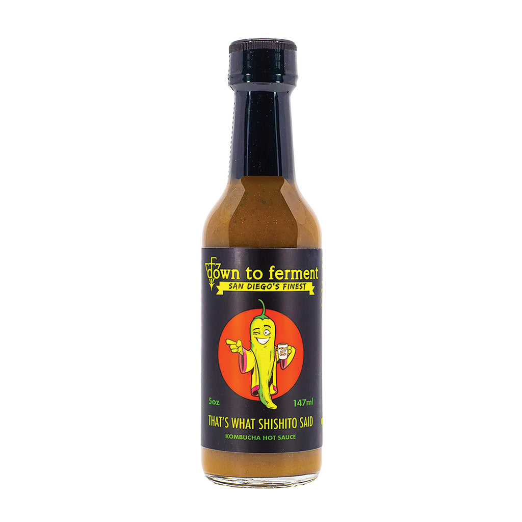 Down to Ferment That's What Shishito Said Hot Sauce - Lucifer's House of Heat