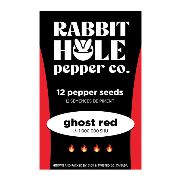 Ghost Red Hot Pepper Seeds - Lucifer's House of Heat