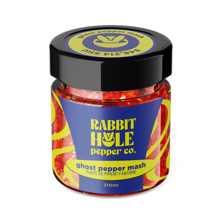 Rabbit Hole Pepper Co. Ghost Pepper Mash - Lucifer's House of Heat