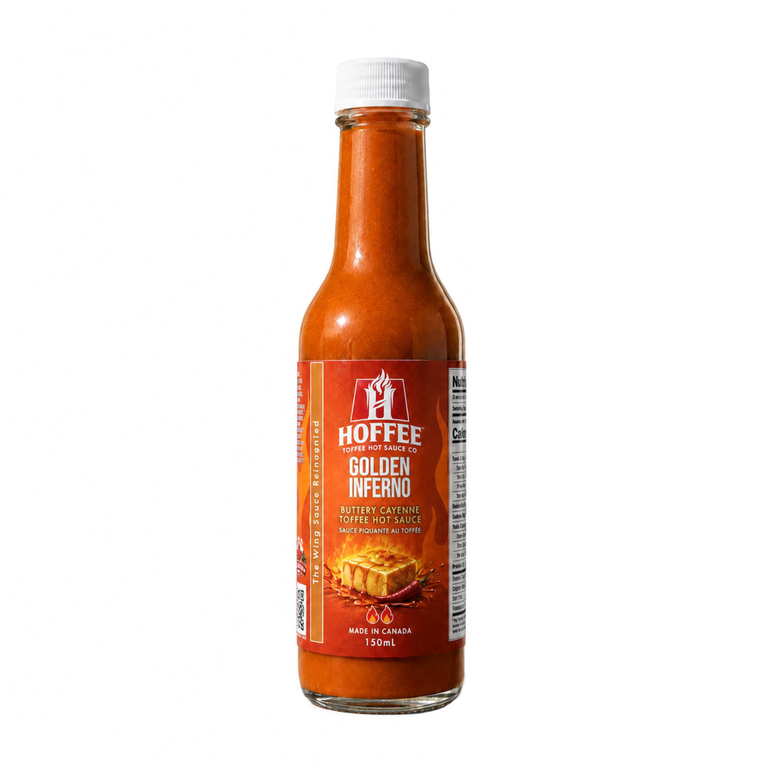 HOFFEE Golden Inferno Toffee Hot Sauce - Lucifer's House of Heat