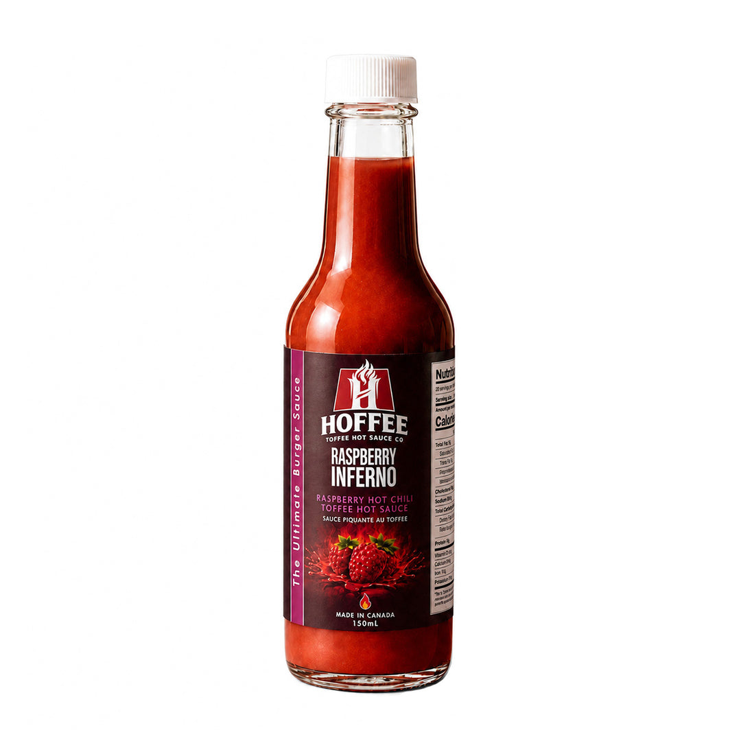 HOFFEE Raspberry Inferno Toffee Hot Sauce - Lucifer's House of Heat