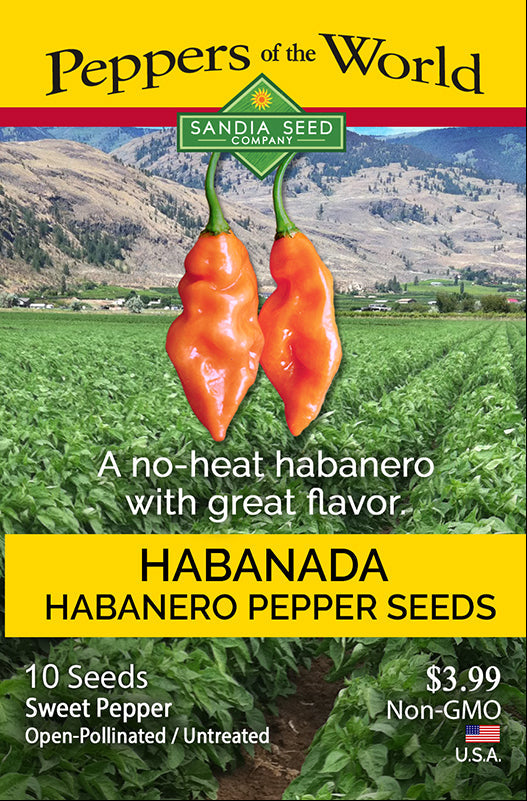 Habanada No-Heat Habanero Seeds - Lucifer's House of Heat