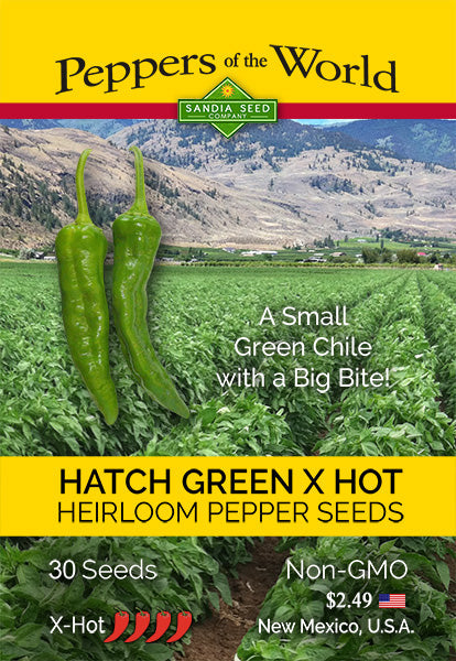 Hatch Green X Hot - Barker's Hot Chile Seeds - Lucifer's House of Heat