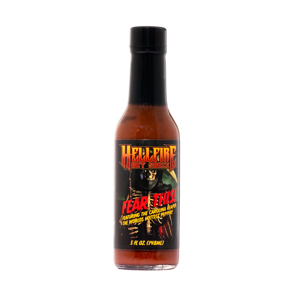 Hellfire Fear This! The Reaper Hot Sauce - Lucifer's House of Heat