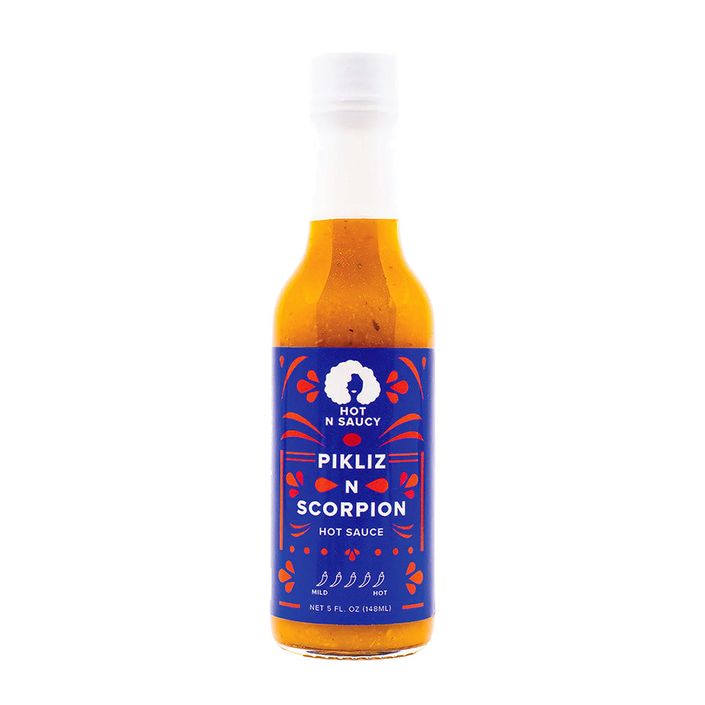 Hot N Saucy Pikliz N Scorpion Hot Sauce - Lucifer's House of Heat
