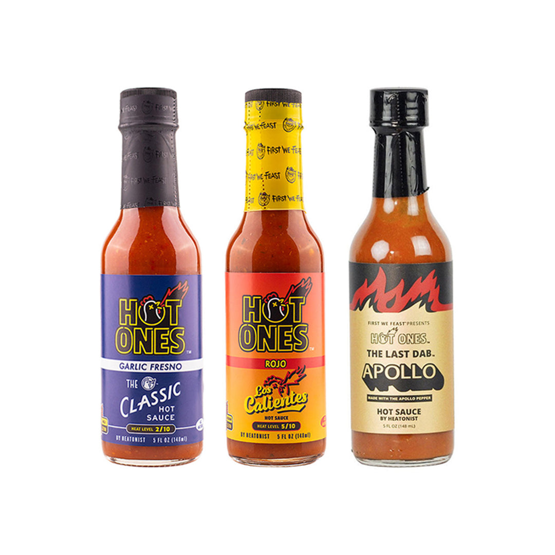 Hot Ones Hot Sauce Lineup Trio Pack (2.0) - Lucifer's House of Heat