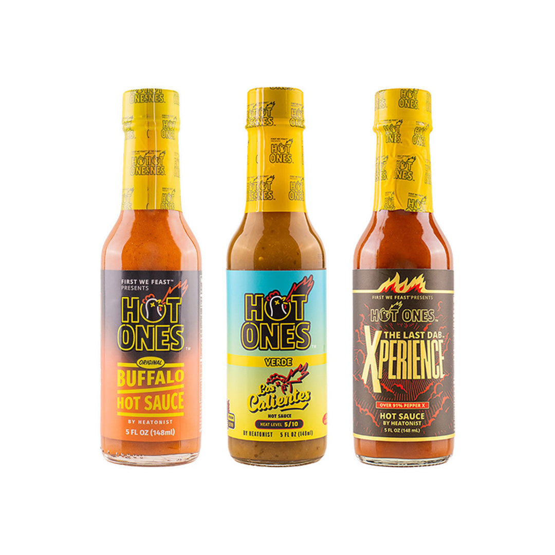 Hot Ones Hot Sauce Lineup Trio Pack (4.0) - Lucifer's House of Heat