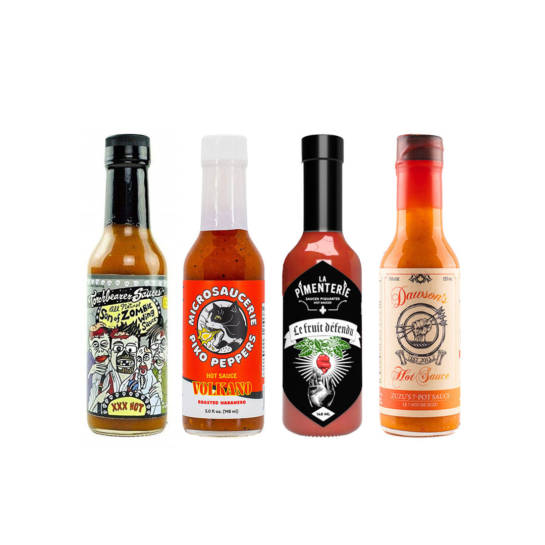 Hot Ones Rising Heat Hot Sauce Gift Pack (3.2) - Lucifer's House of Heat
