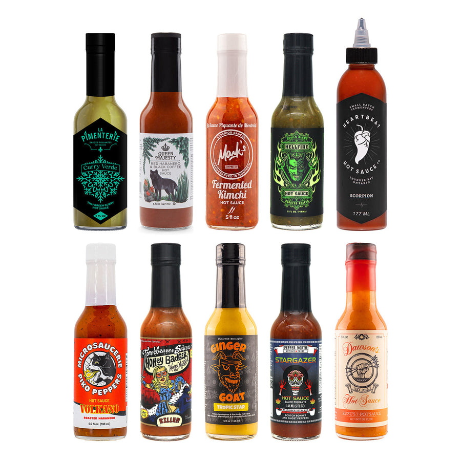 Hot Ones Scoville Standoff Hot Sauce Challenge 10 Pack - Lucifer's House of Heat