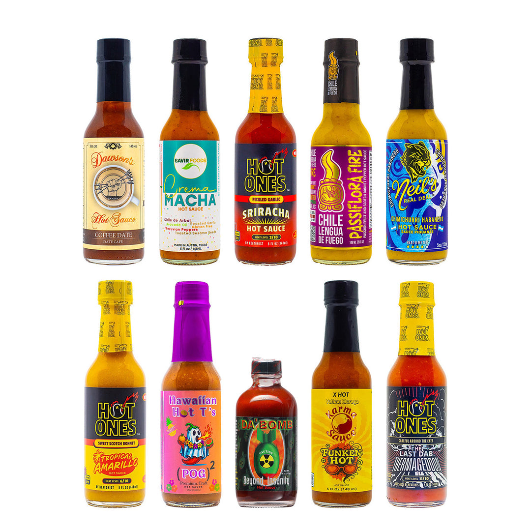 Hot Ones Season 28 Hot Sauce Challenge 10 Pack