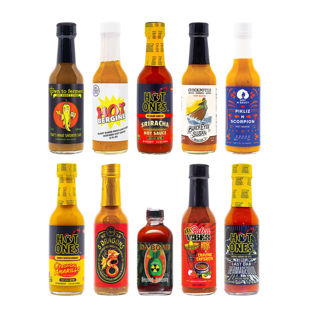 Hot Ones Season 30 Hot Sauce Challenge 10 Pack - Lucifer's House of Heat