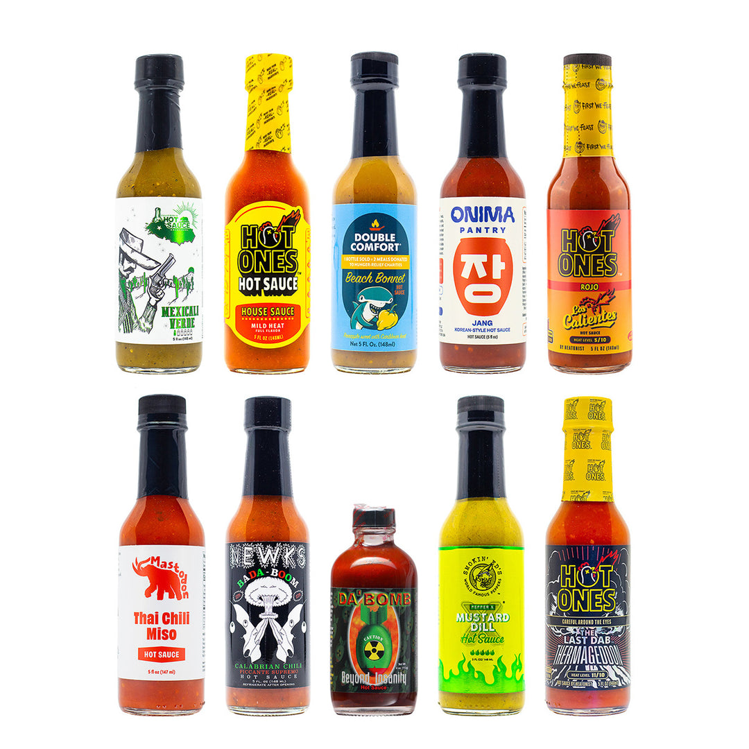 Hot Ones Season 31 Hot Sauce Challenge 10 Pack - Lucifer's House of Heat