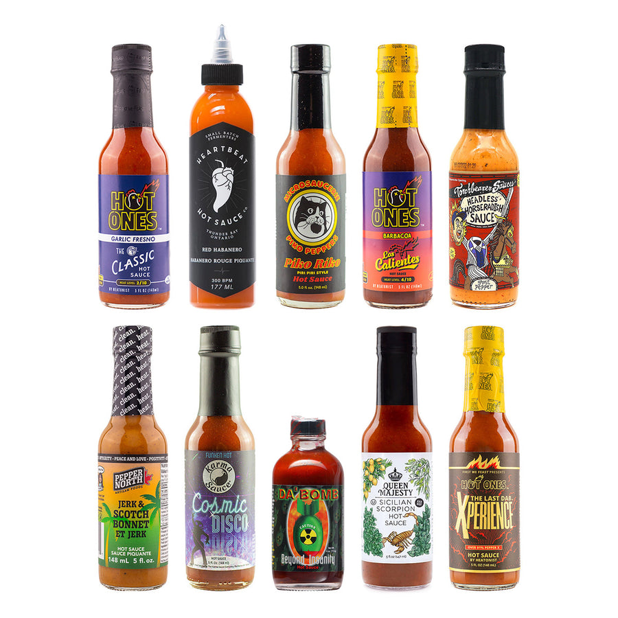 Hot Ones Heat Horizon Hot Sauce Challenge 10 Pack - Lucifer's House of Heat