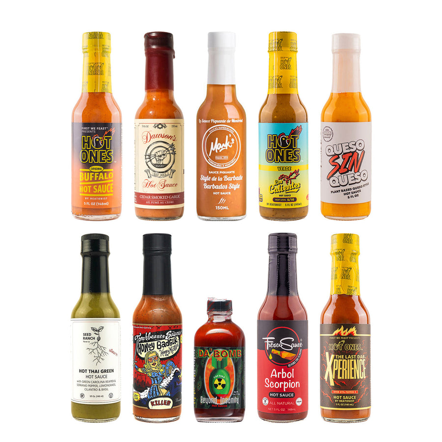 Hot Ones Lava League Hot Sauce Challenge 10 Pack - Lucifer's House of Heat