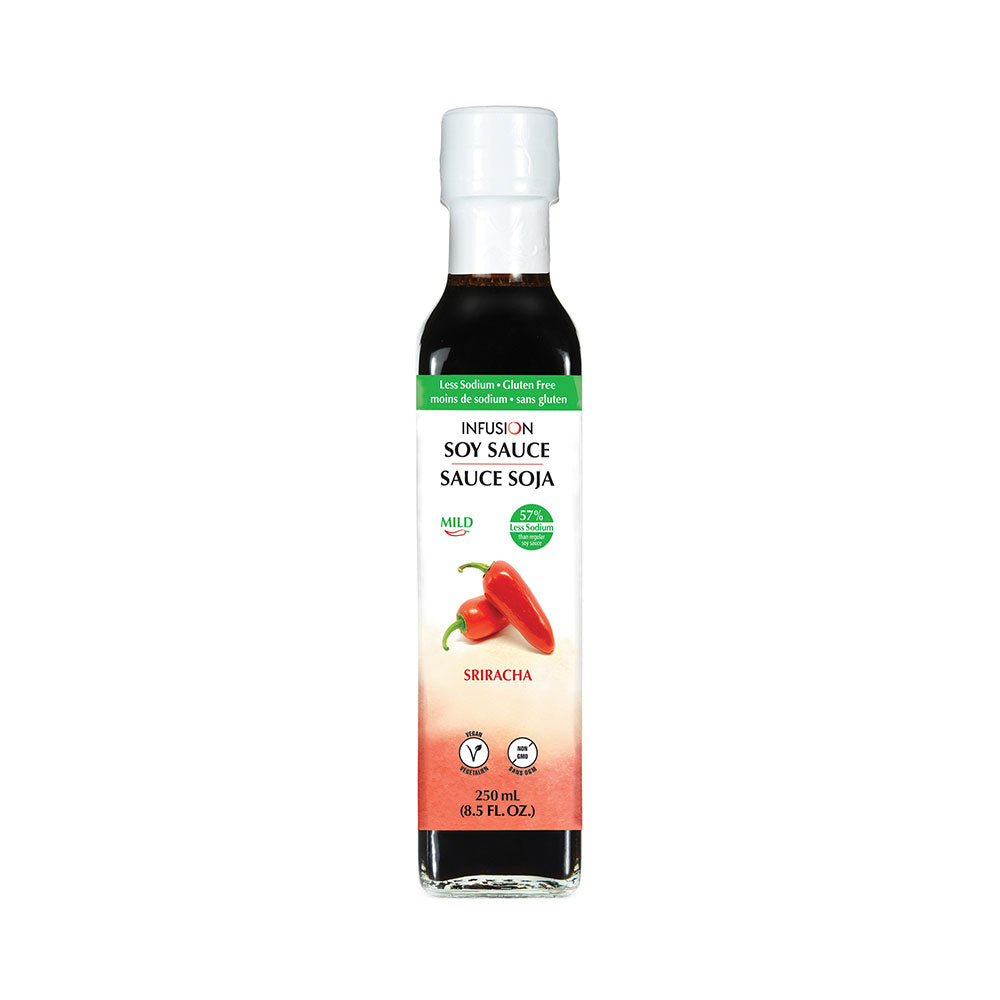 Infusion Sriracha Soy Sauce (Less Sodium/Gluten Free)