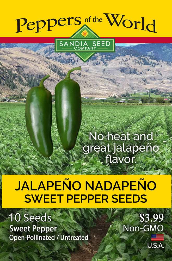 Jalapeño Nadapeño Pepper Seeds