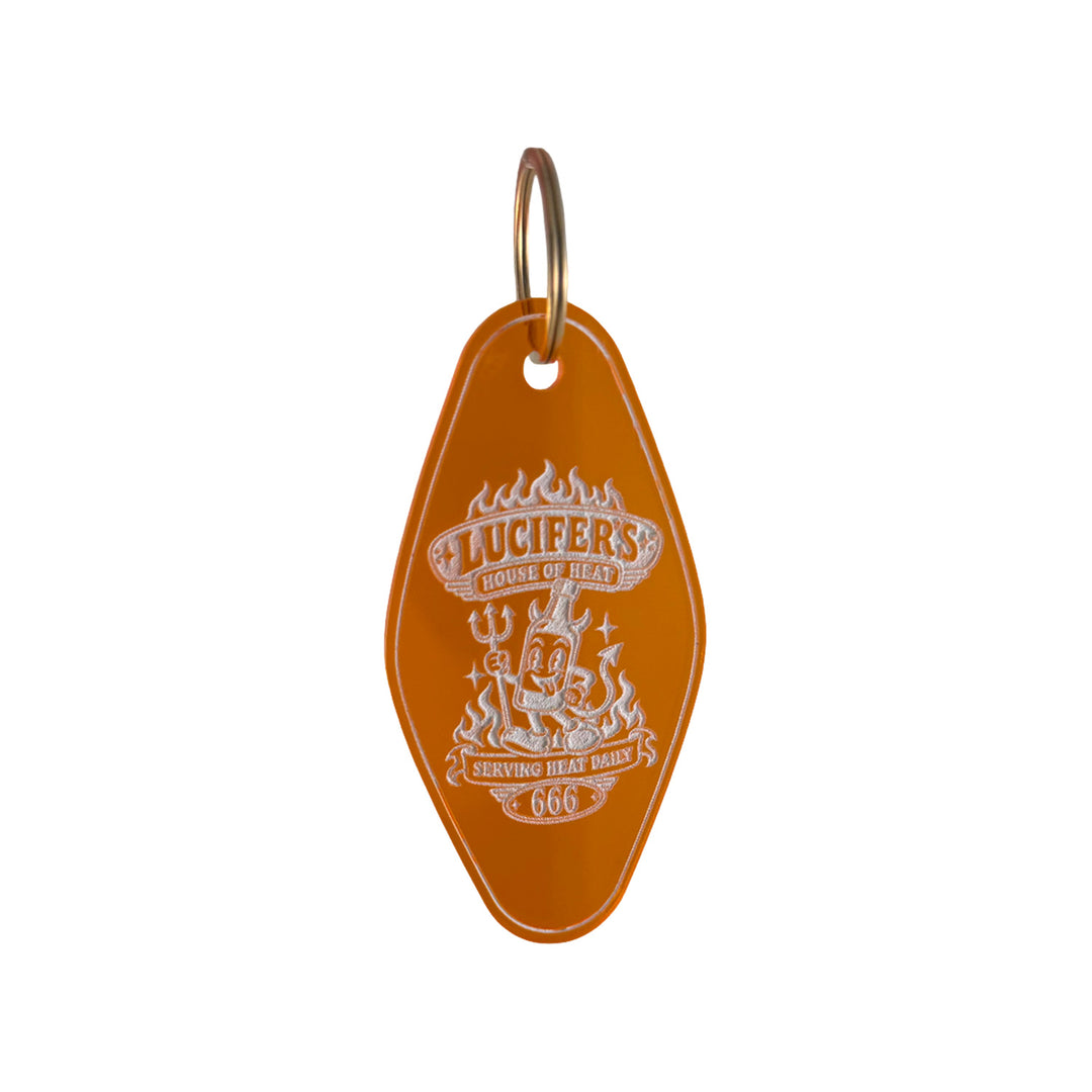 Lucifer's Acrylic Engraved Keychain