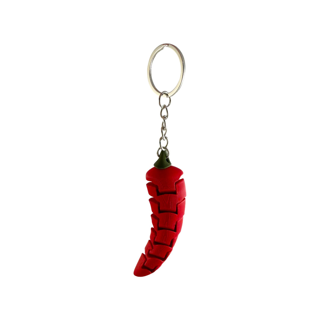 Lucifer's Chili Pepper Flexi Fidget Keychain