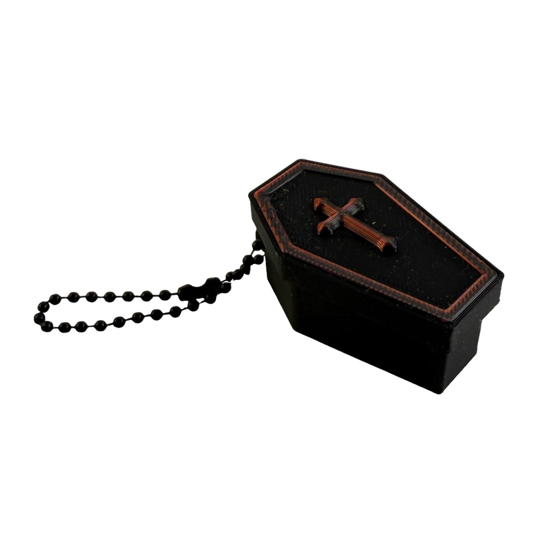 Lucifer's Coffin Clicker Keychain