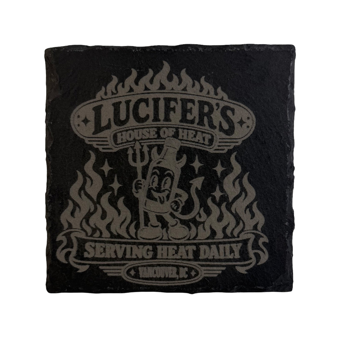 Lucifer's Slate Single Coaster