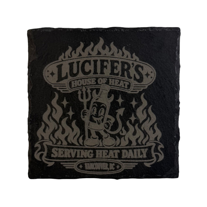 Lucifer's Slate Single Coaster