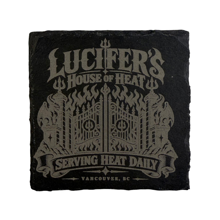 Lucifer's Slate Single Coaster