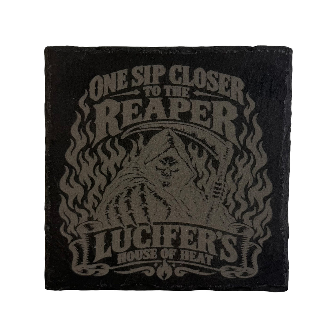 Lucifer's Slate Single Coaster