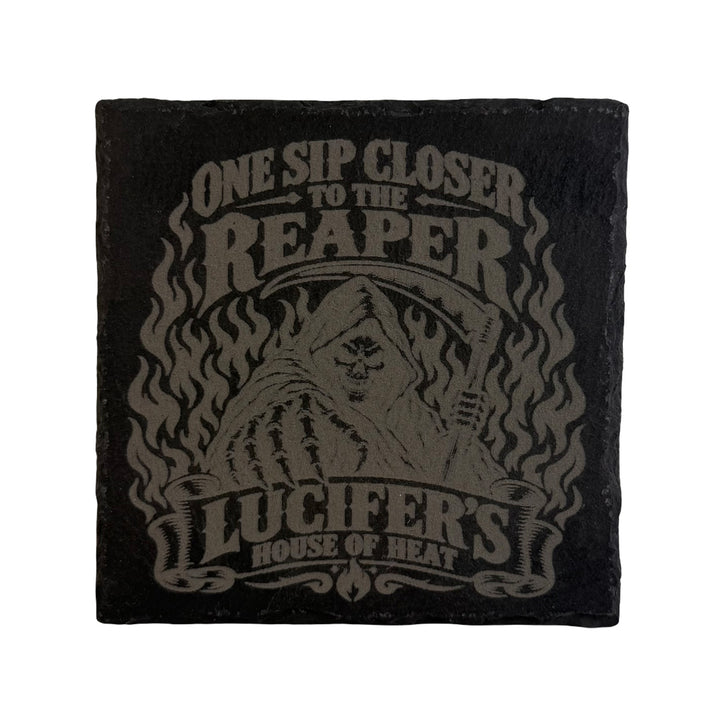 Lucifer's Slate Single Coaster