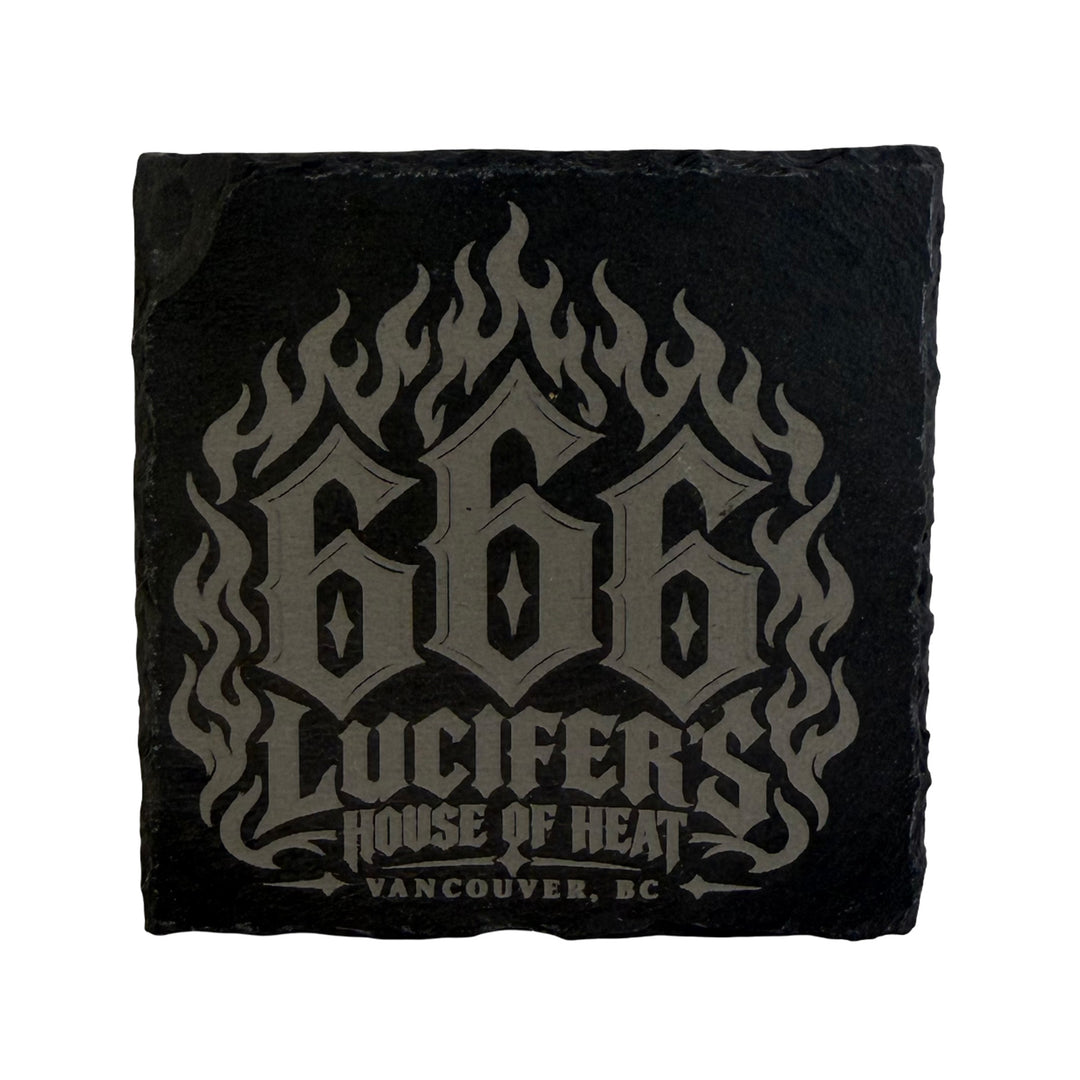 Lucifer's Slate Single Coaster