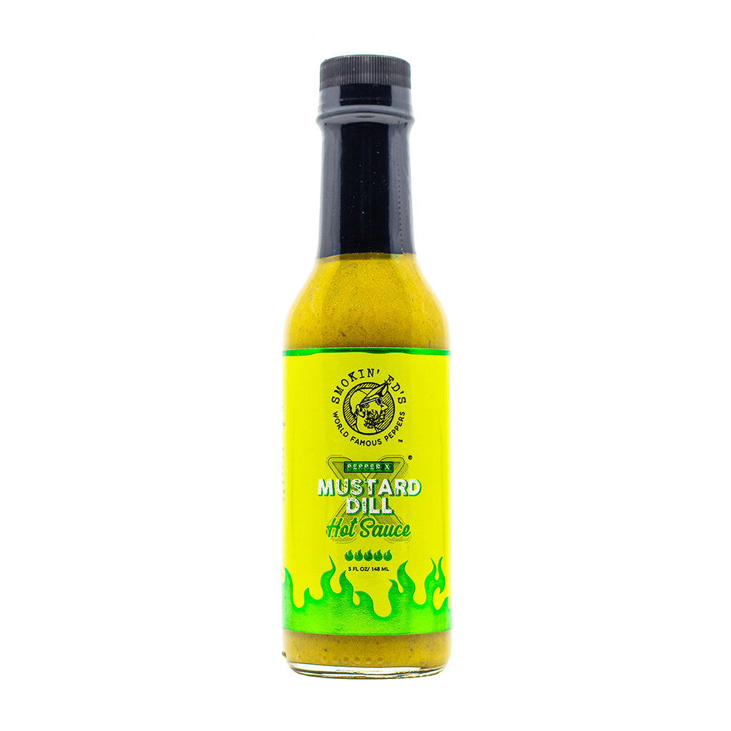 Puckerbutt Mustard Dill X Hot Sauce - Lucifer's House of Heat