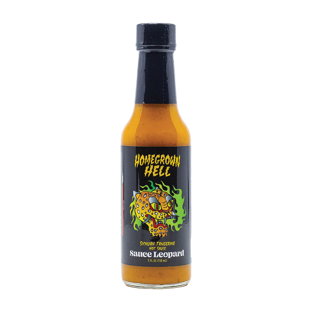 Sauce Leopard Homegrown Hell Sichuan Tangerine Hot Sauce - Lucifer's House of Heat