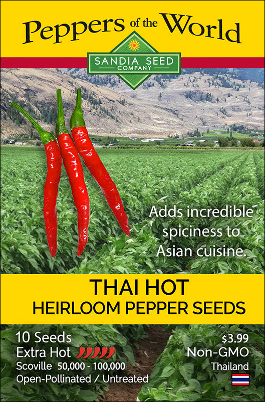 Thai Hot Pepper Seeds - Lucifer's House of Heat