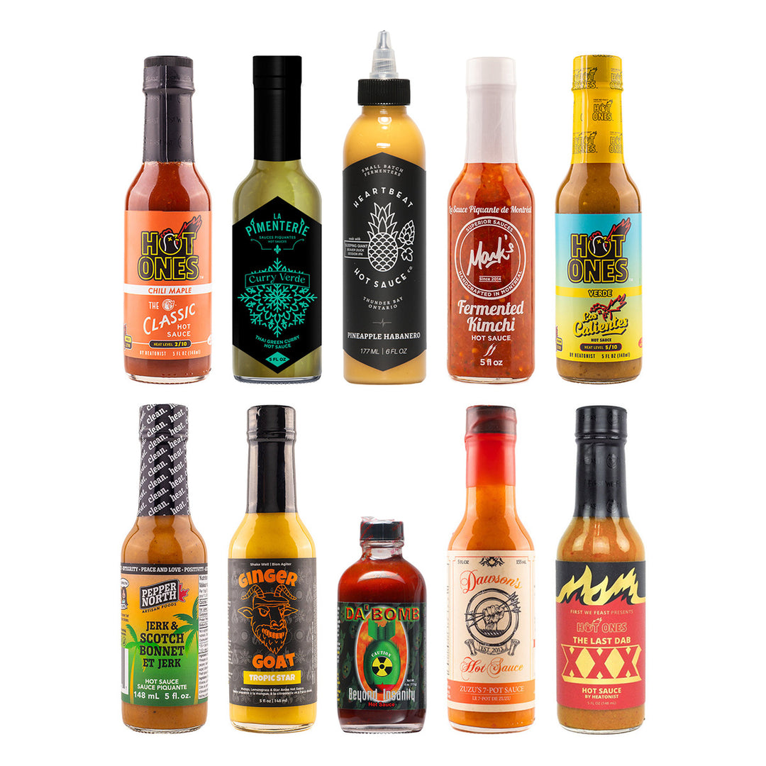 The Great Canadian Hot Ones Challenge 10 Pack - Lucifer's House of Heat