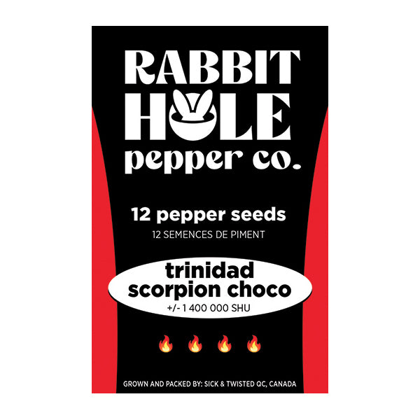 Trinidad Scorpion Choco Hot Pepper Seeds - Lucifer's House of Heat