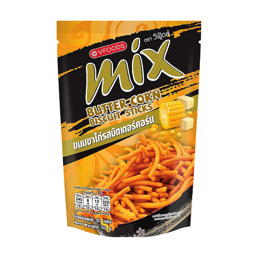 VFOODS Mix Butter Corn Biscuit Sticks (50g) - Lucifer's House of Heat
