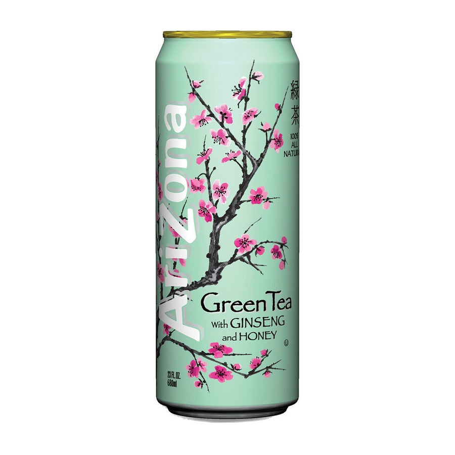 Arizona Green Tea with Ginseng and Honey (650ml) - Lucifer's House of Heat