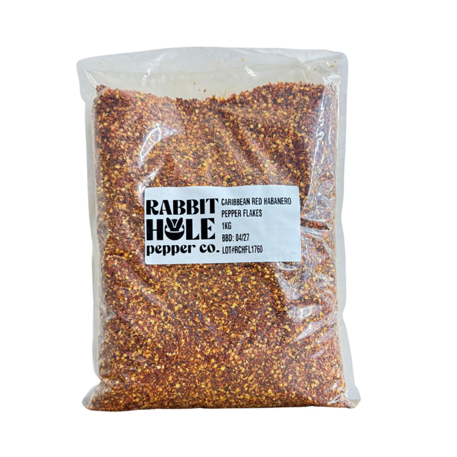 Bulk Caribbean Red Habanero Pepper Flakes - Lucifer's House of Heat