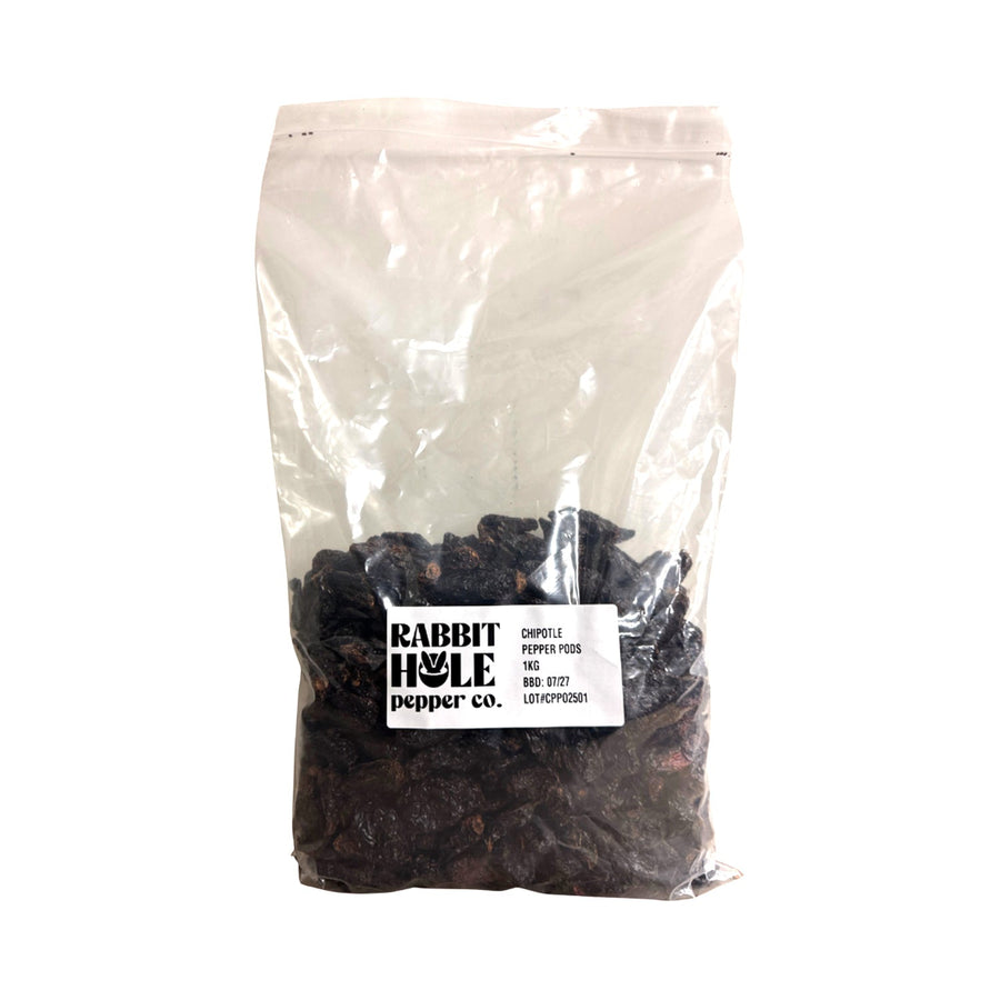 Bulk Chipotle Dried Pepper Pods - Lucifer's House of Heat