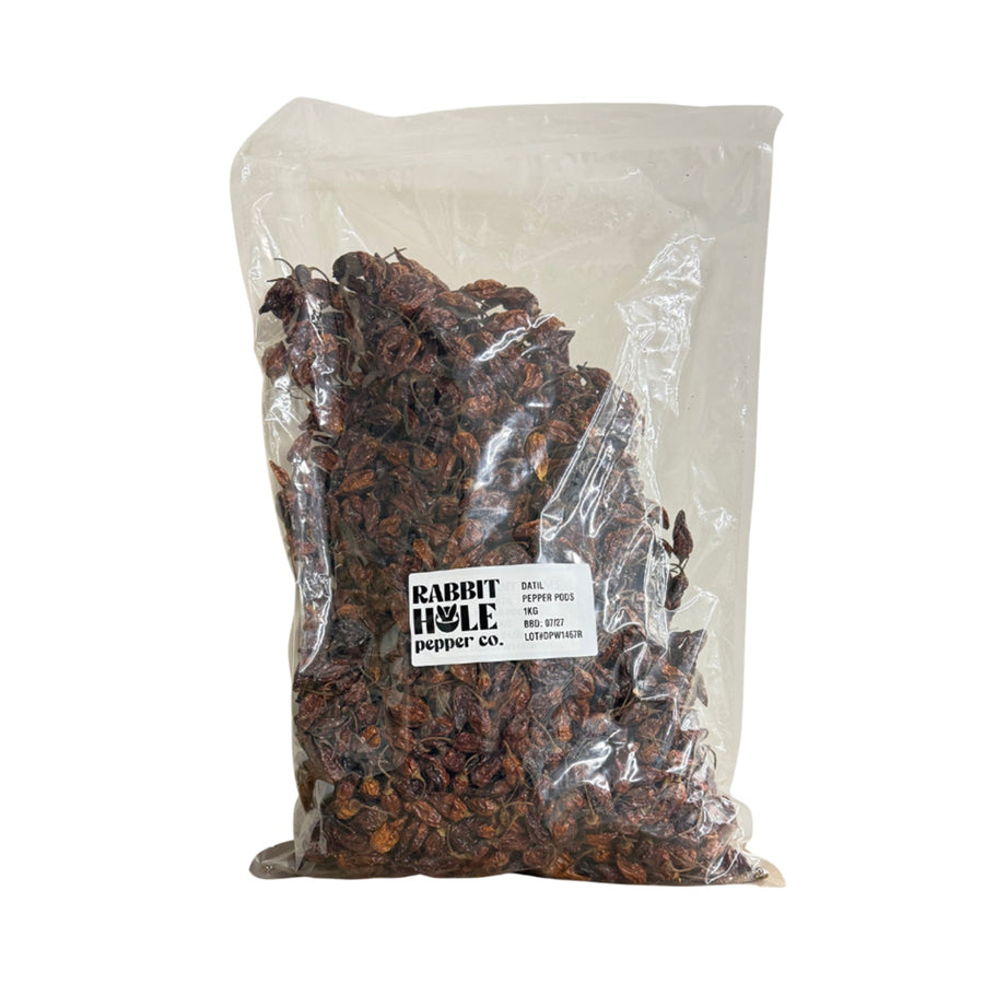 Bulk Datil Dried Pepper Pods - Lucifer's House of Heat