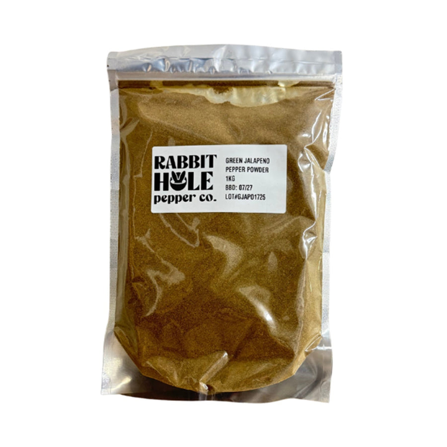 Bulk Green Jalapeno Pepper Powder - Lucifer's House of Heat