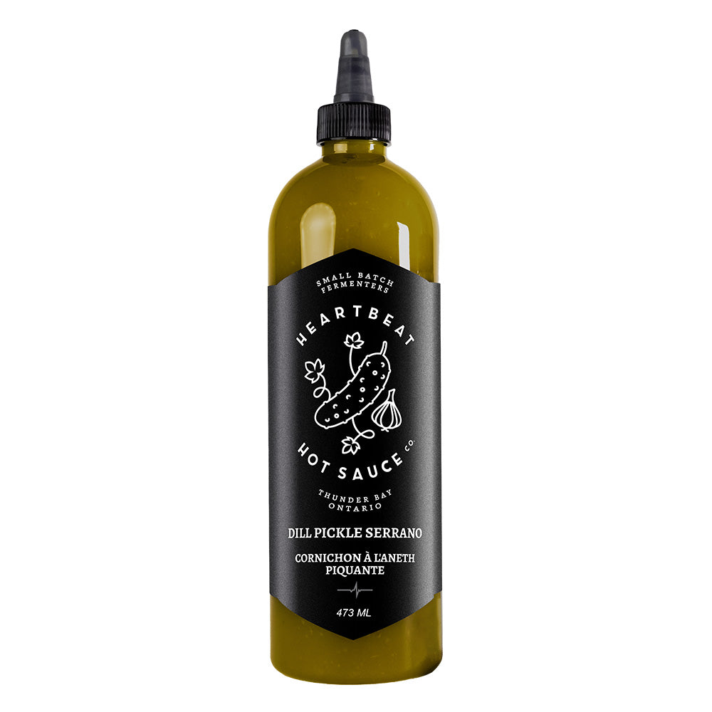 Heartbeat Hot Sauce Dill Pickle Serrano