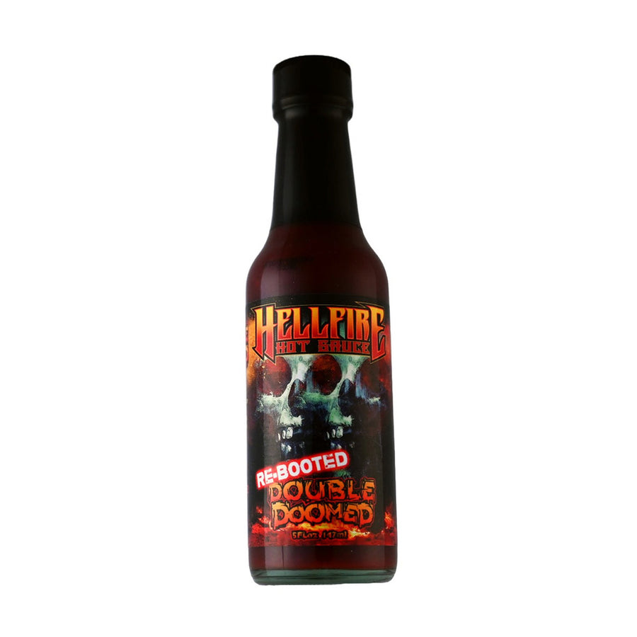 Hellfire Double Doomed Re-Booted Hot Sauce (4.5 Million Scoville Heat Units) - Lucifer's House of Heat