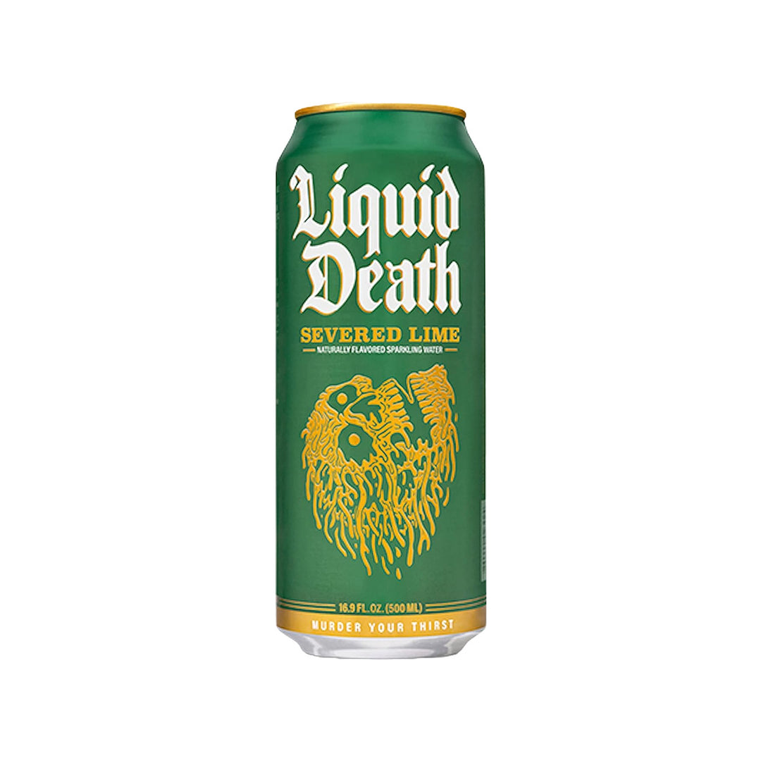 Liquid Death Severed Lime (568ml) - Lucifer's House of Heat