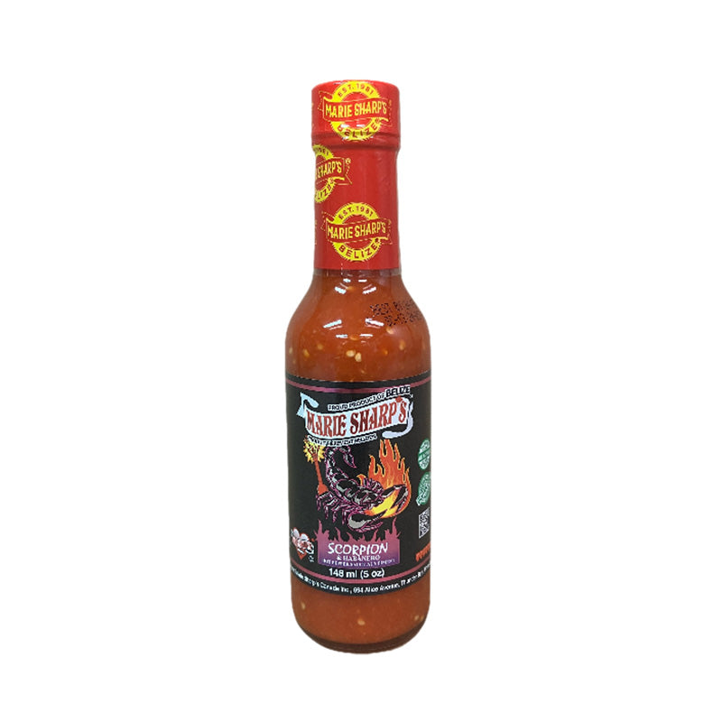 Marie Sharp's Scorpion Hot Sauce - CLEARANCE SPECIAL (BEST BEFORE DATE 05/17/2026 - 10/12/2026) - Lucifer's House of Heat