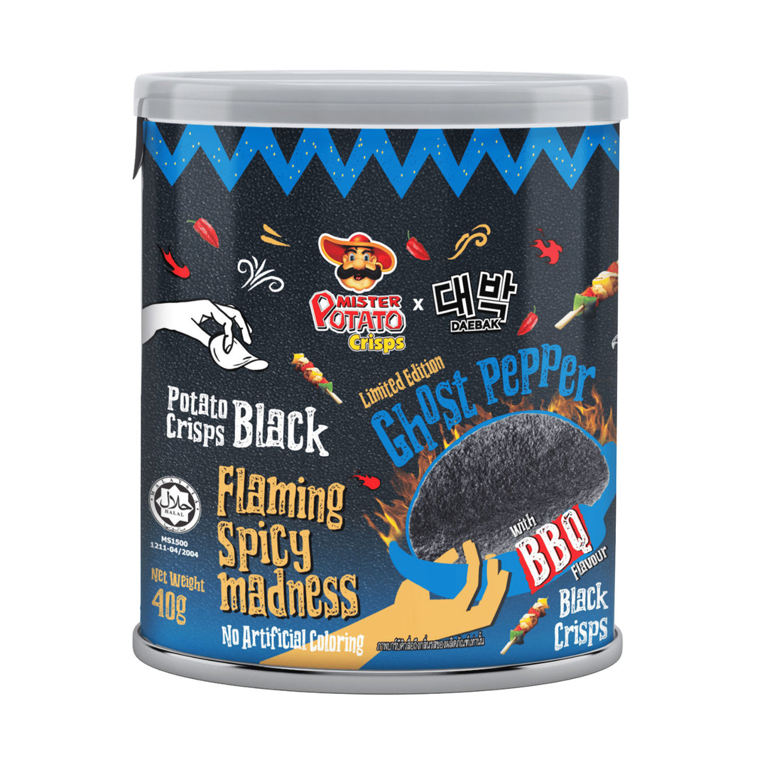 Mister Potato Ghost Pepper BBQ Flavour (40g)