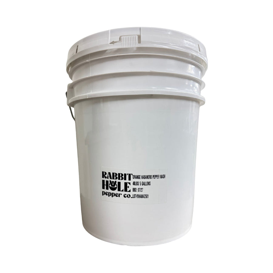 Bulk Orange Habanero Mash - Lucifer's House of Heat