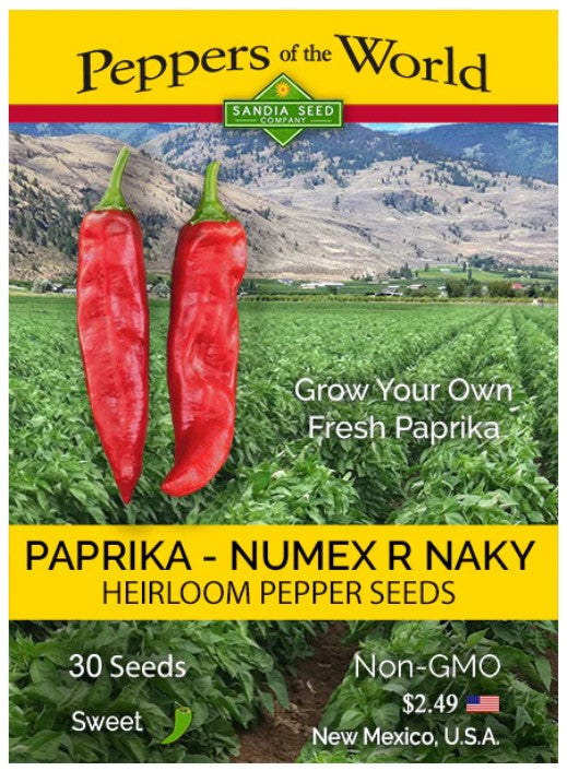 Paprika Pepper Seeds - Lucifer's House of Heat