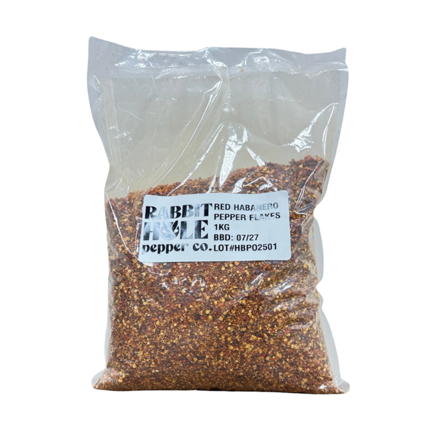 Bulk Red Habanero Pepper Flakes - Lucifer's House of Heat