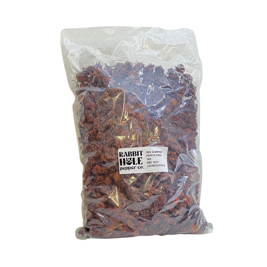 Bulk Scorpion Dried Pepper Pods - Lucifer's House of Heat