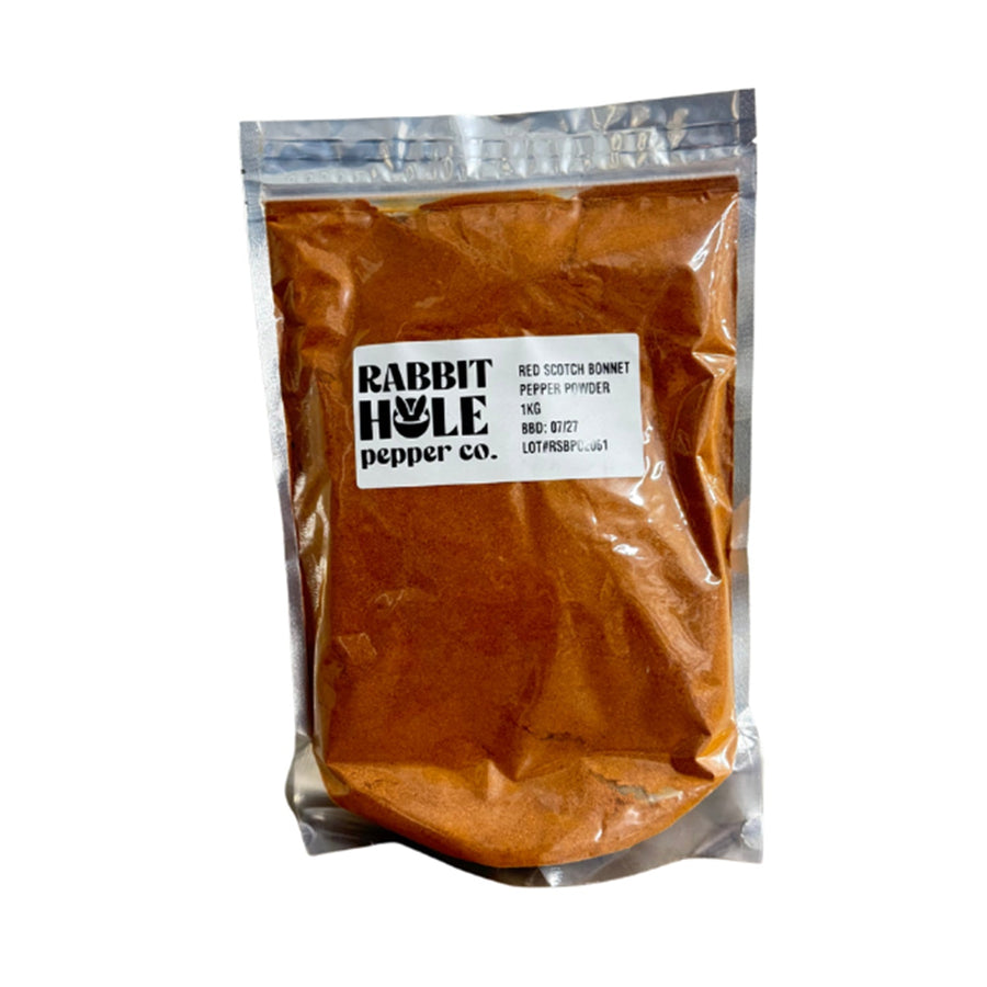 Bulk Red Scotch Bonnet Pepper Powder - Lucifer's House of Heat